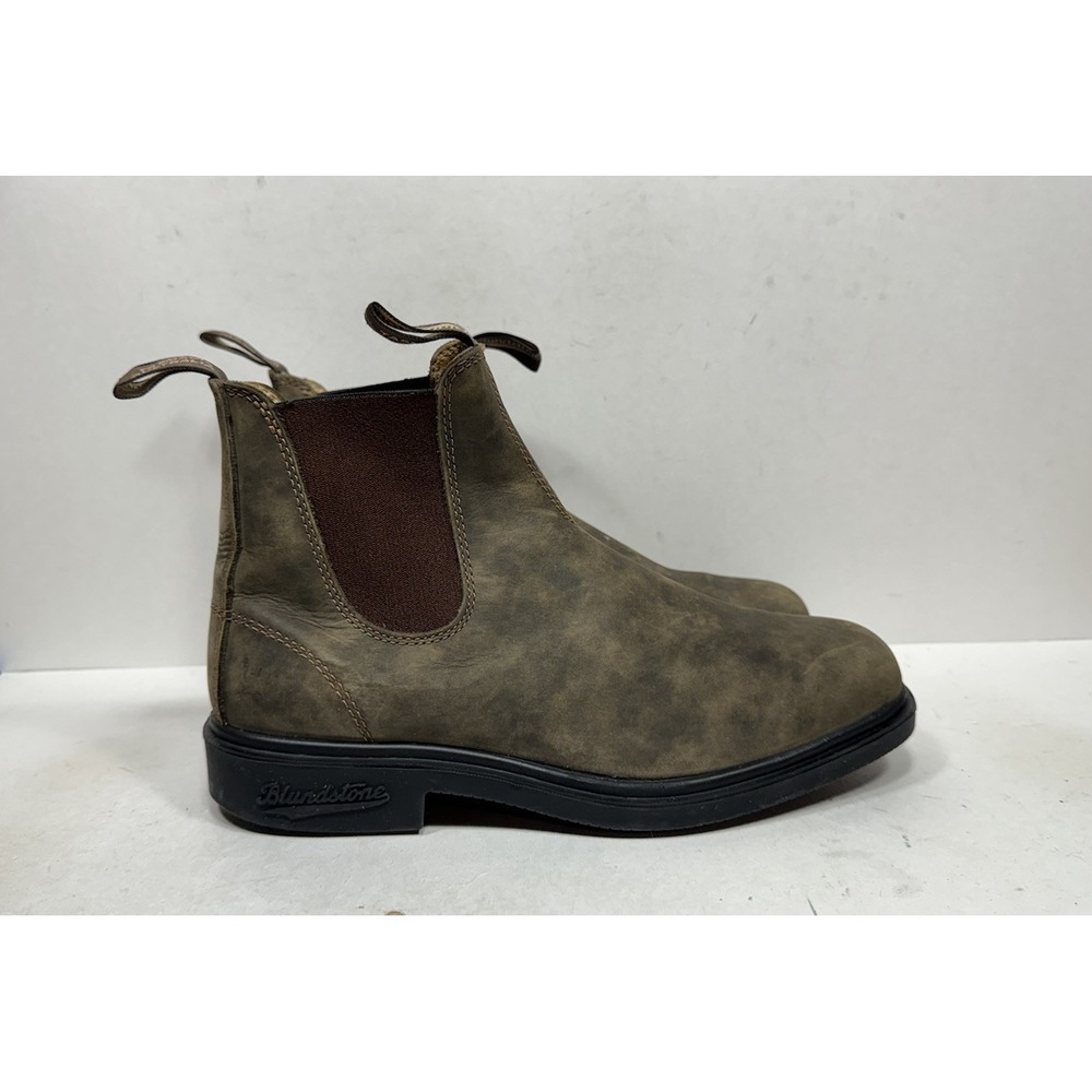 Blundstone 1306 Men's Size 9 US Boots Rustic Brown Leather 8 AU
